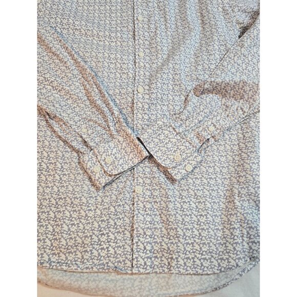 Men Brice lightweight button down casual shirt button cuffs size S slim - Picture 9 of 12